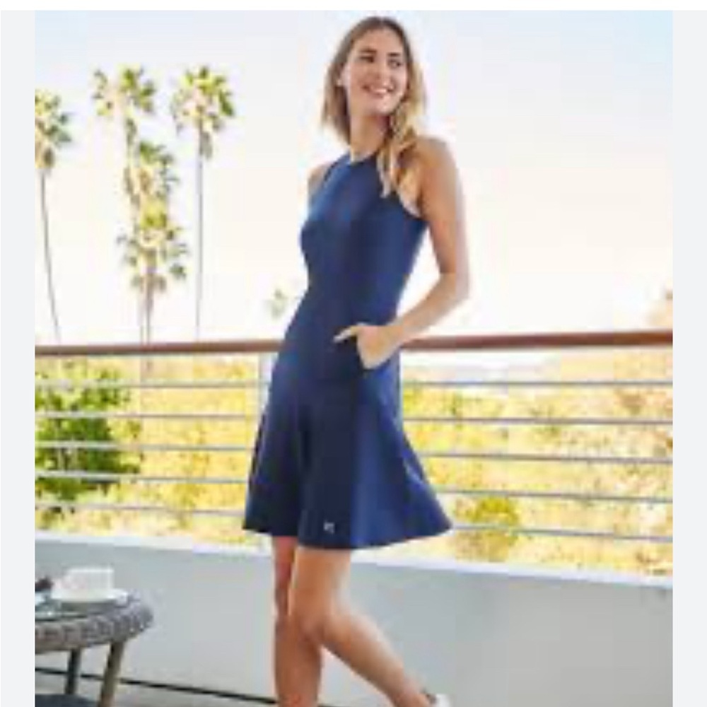 NWT J. McLaughlin Tallula Dress in Navy - sz Medium